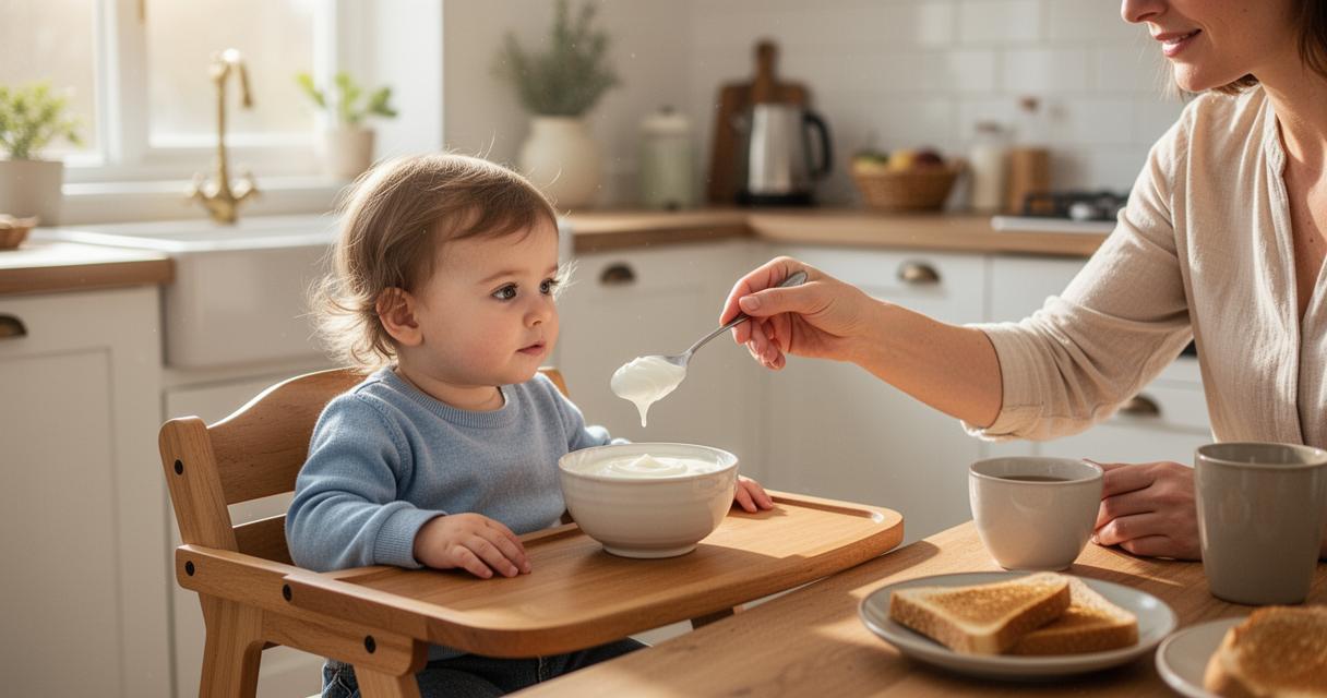 Lire la suite à propos de l’article Quand intégrer les laitages et yaourts normaux dans l&rsquo;alimentation de bébé ?